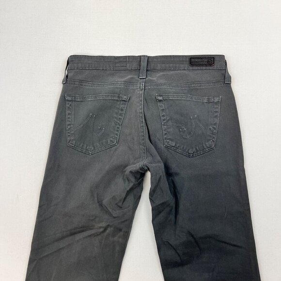 Adrian Goldschmied Cigarette Leg The Stilt Gray Jeans Size 25 Waist Low Rise - Picture 6 of 10